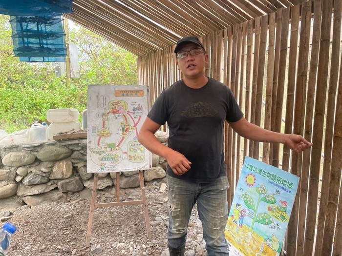 本所師生實地踏查南投縣仁愛鄉南豐村受土石流災害影響區域