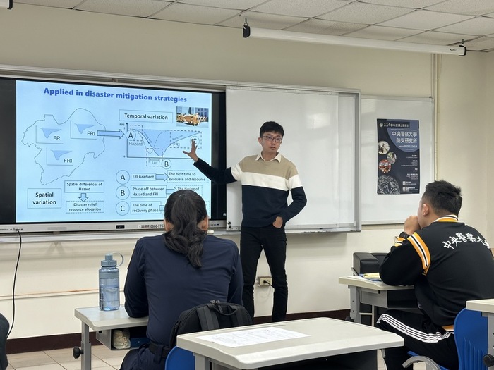 臺灣大學水工試驗所張淵舜博士專題演講