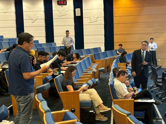 蒞臨長官貴賓與現場教授討論