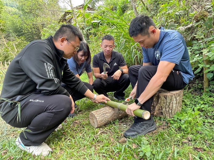 新竹縣尖石鄉災害潛勢區與自然生態農園走讀