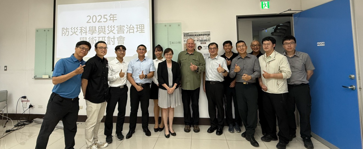 美國德州農工大學 Walter G. Peacock 教授與師生合影